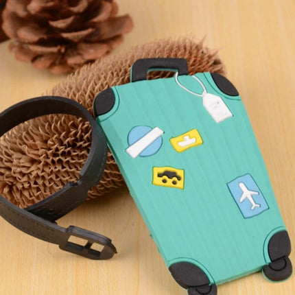 Cute Travel Suitcase Theme Luggage Tag Key Chains One Dollar Only