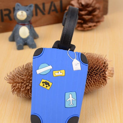Cute Travel Suitcase Theme Luggage Tag Key Chains One Dollar Only