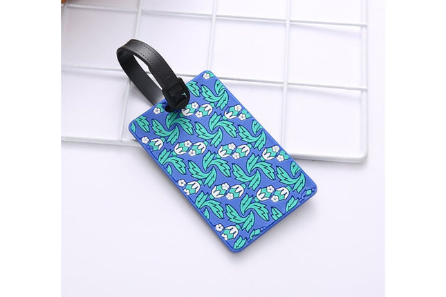 Geometric Abstract Design Pastel Colors Luggage Tag Key Chains One Dollar Only