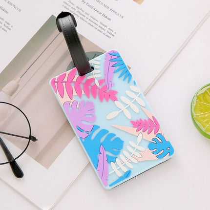 Geometric Abstract Design Pastel Colors Luggage Tag Key Chains One Dollar Only