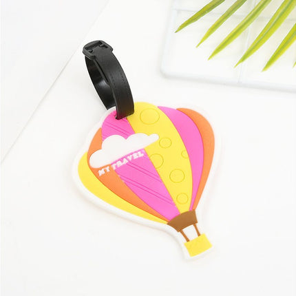 Whimsical Hot Air Balloon Design Luggage Tag Key Chains One Dollar Only