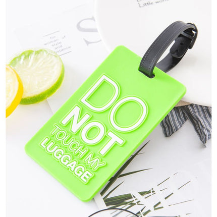 'Do Not Touch My Luggage' Bag Tag Key Chains One Dollar Only