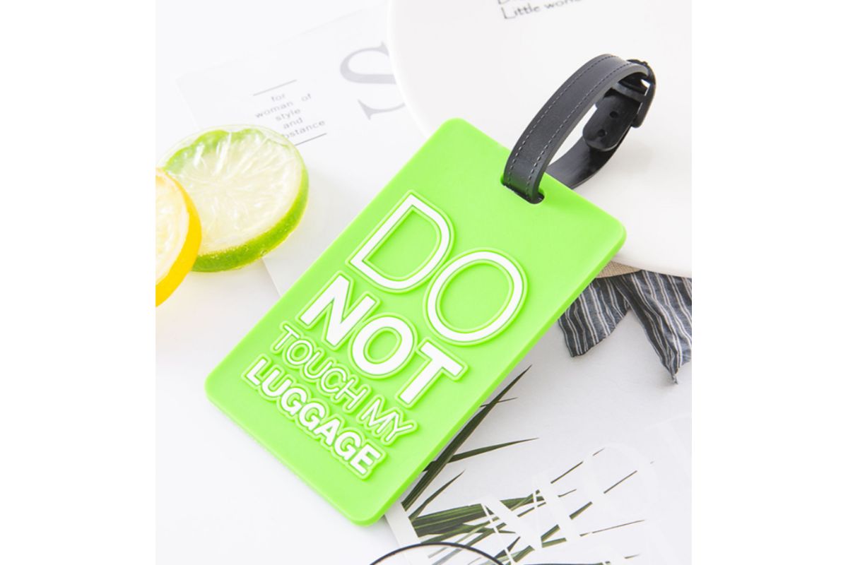 'Do Not Touch My Luggage' Bag Tag Key Chains One Dollar Only