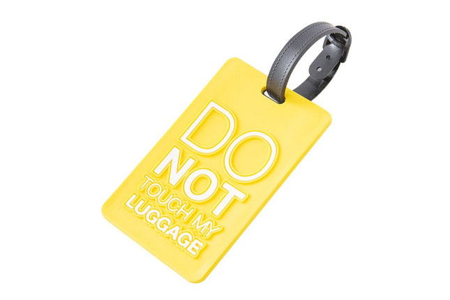 'Do Not Touch My Luggage' Bag Tag Key Chains One Dollar Only