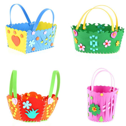 DIY EVA Foam Basket Art Craft & D.I.Y One Dollar Only