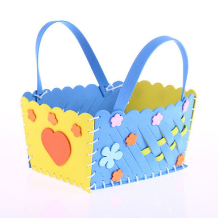DIY EVA Foam Basket Art Craft & D.I.Y One Dollar Only