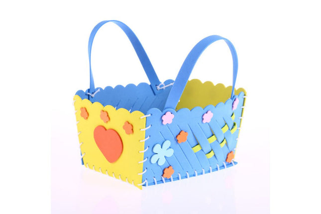 DIY EVA Foam Basket Art Craft & D.I.Y One Dollar Only