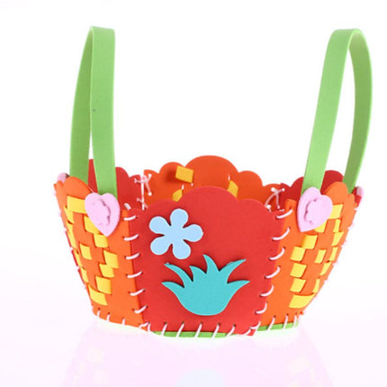 DIY EVA Foam Basket Art Craft & D.I.Y One Dollar Only