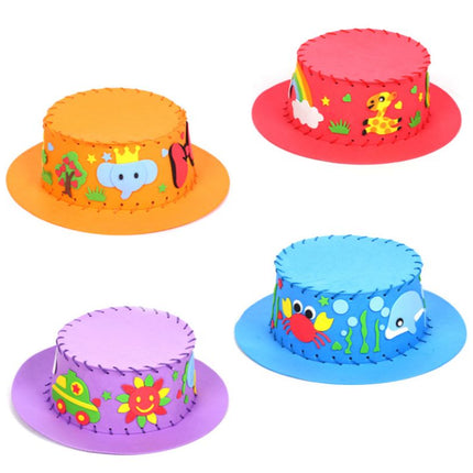 DIY EVA Foam Hat Art Craft & D.I.Y One Dollar Only