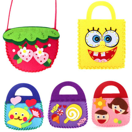 DIY Felt Bag Art Craft & D.I.Y One Dollar Only