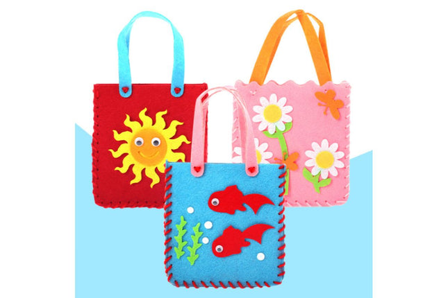 DIY Felt Bag Art Craft & D.I.Y One Dollar Only
