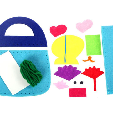 DIY Felt Bag Art Craft & D.I.Y One Dollar Only