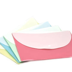 Pastel Button Folder (Pack of 12pcs Assorted) Files and Folders One Dollar Only