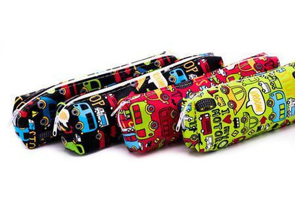 Car Motif Pencil Case Cases One Dollar Only