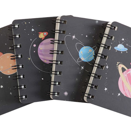 Galaxy Planet Design Spiral Notebook Notebooks One Dollar Only
