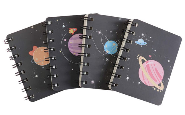 Galaxy Planet Design Spiral Notebook Notebooks One Dollar Only