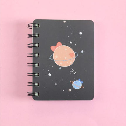 Galaxy Planet Design Spiral Notebook Notebooks One Dollar Only