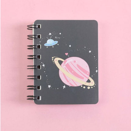 Galaxy Planet Design Spiral Notebook Notebooks One Dollar Only