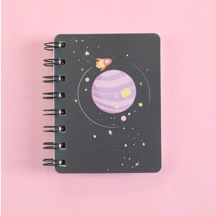 Galaxy Planet Design Spiral Notebook Notebooks One Dollar Only