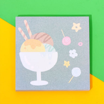 Ice Cream Theme Post It Notes Post-it One Dollar Only
