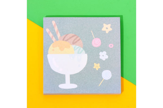 Ice Cream Theme Post It Notes Post-it One Dollar Only