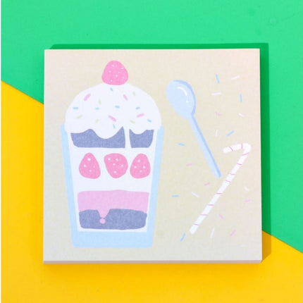 Ice Cream Theme Post It Notes Post-it One Dollar Only