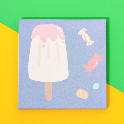 Ice Cream Theme Post It Notes Post-it One Dollar Only