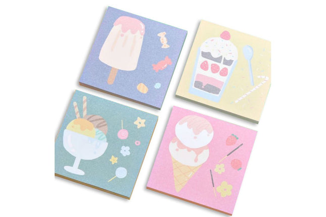 Ice Cream Theme Post It Notes Post-it One Dollar Only