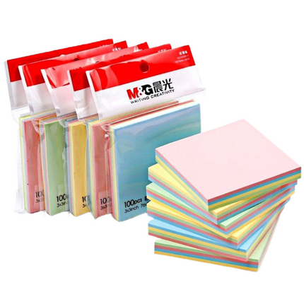 Pastel Sticky Notes Everyday Stationery One Dollar Only