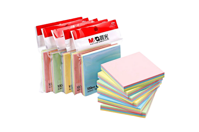 Pastel Sticky Notes Everyday Stationery One Dollar Only