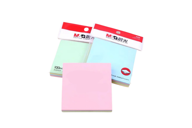 Pastel Sticky Notes Everyday Stationery One Dollar Only