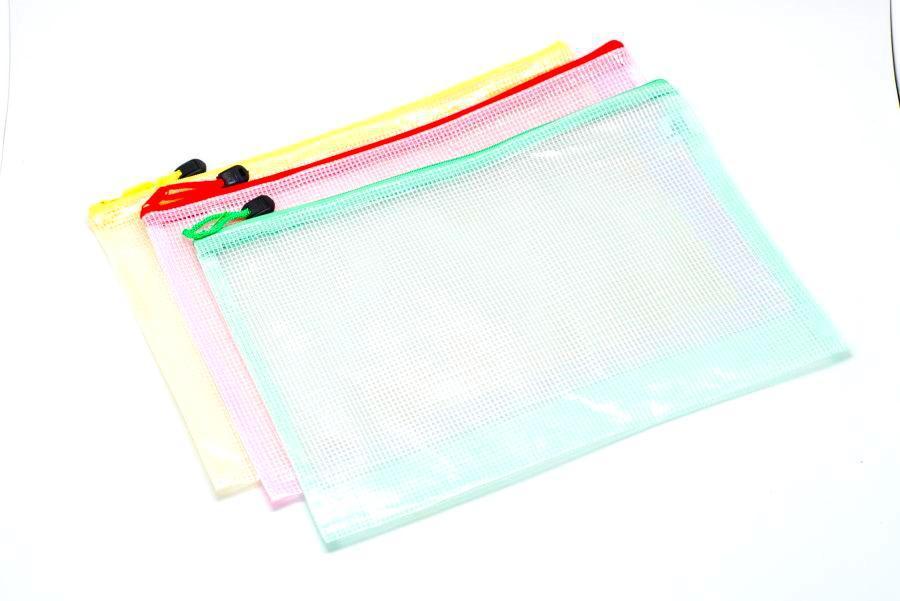A4 Zipper Netting Case / Mesh Bag Bags One Dollar Only