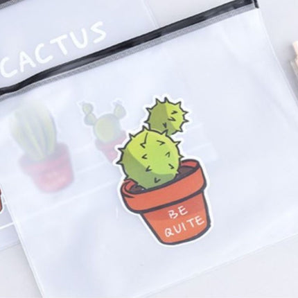 Cactus Plant Design Zip Case Cases One Dollar Only
