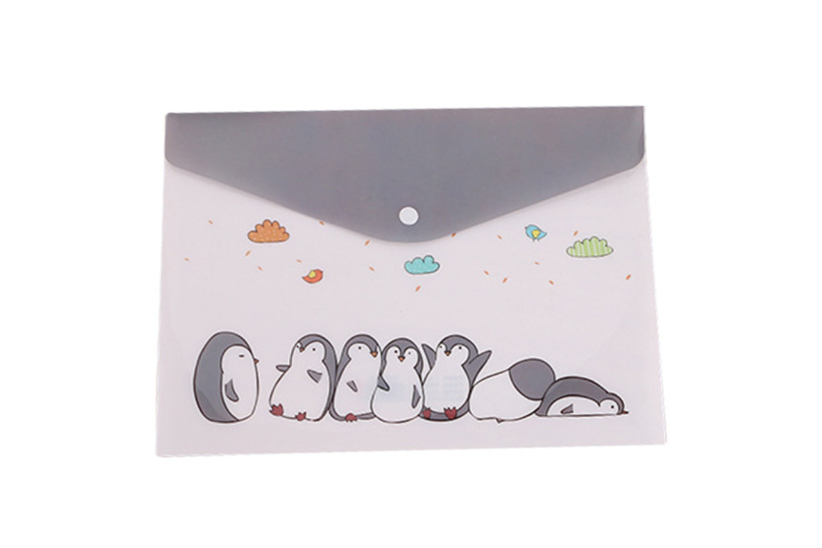 Line Design Animal A4 Button PP File Files and Folders One Dollar Only