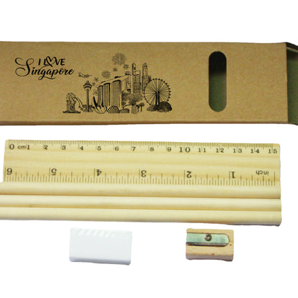 Eco-Friendly Stationery Set in Box Stationery Set One Dollar Only