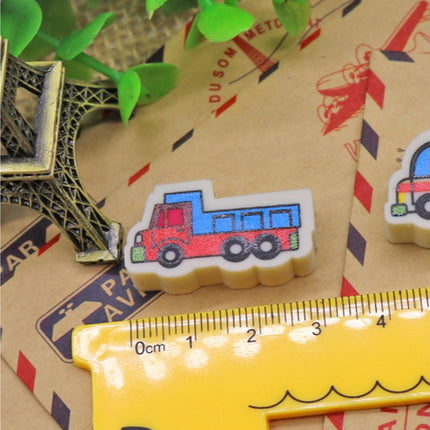 Transport Themed 4 Piece Eraser Set Erasers One Dollar Only