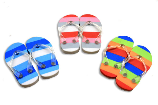 Slipper Design Erasers Erasers One Dollar Only