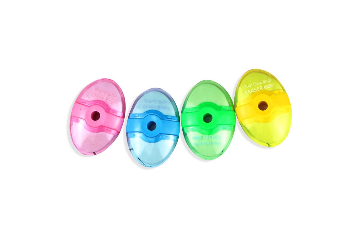Round Rotating Eraser Rotating Gyro Top Eraser – One Dollar Only