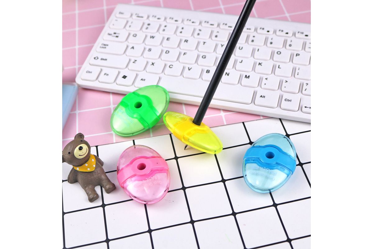 Round Rotating Eraser Rotating Gyro Top Eraser – One Dollar Only