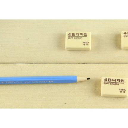 Soft 4B Drawing Pencil Eraser Erasers One Dollar Only