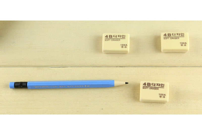 Soft 4B Drawing Pencil Eraser Erasers One Dollar Only