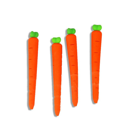 Cute Long Carrot Eraser Erasers One Dollar Only