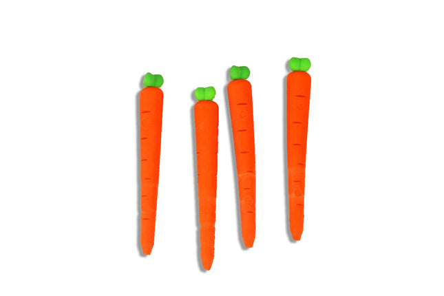 Cute Long Carrot Eraser Erasers One Dollar Only
