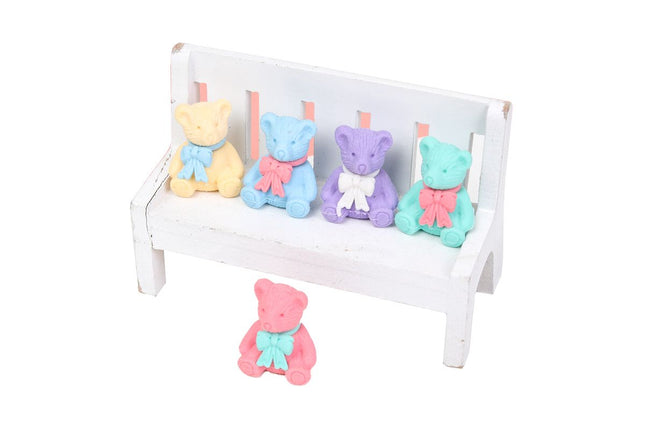 Teddy Bear Eraser Erasers One Dollar Only