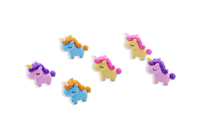 Cartoon Unicorn Design Eraser Erasers One Dollar Only