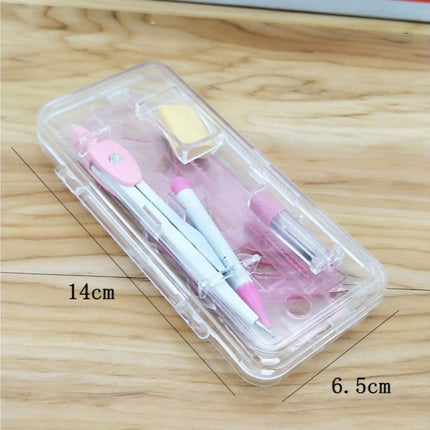 Geometry Set with Case Cases One Dollar Only