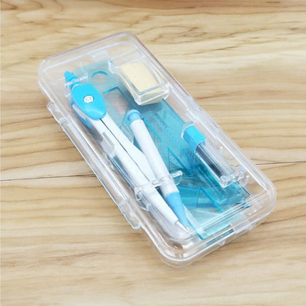 Geometry Set with Case Cases One Dollar Only