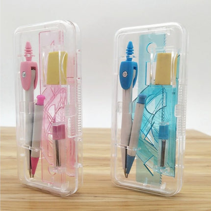 Geometry Set with Case Cases One Dollar Only