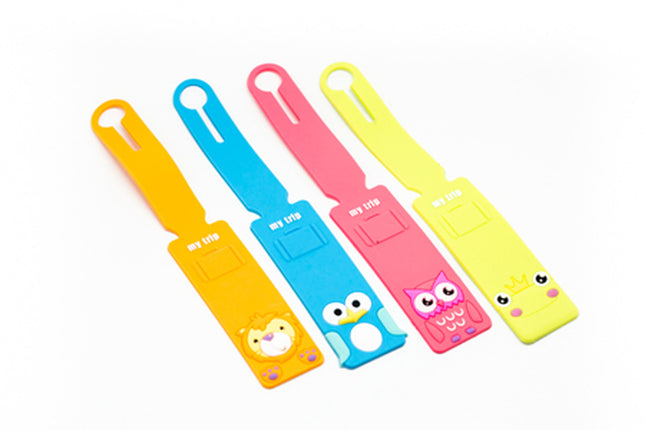 Animal Themed Slim Luggage Tag Key Chains One Dollar Only