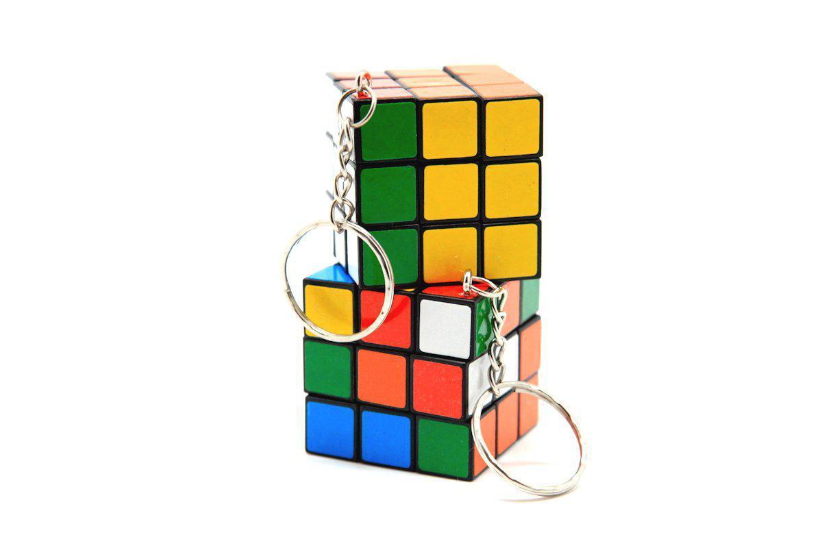 Rubix cube key on sale chain